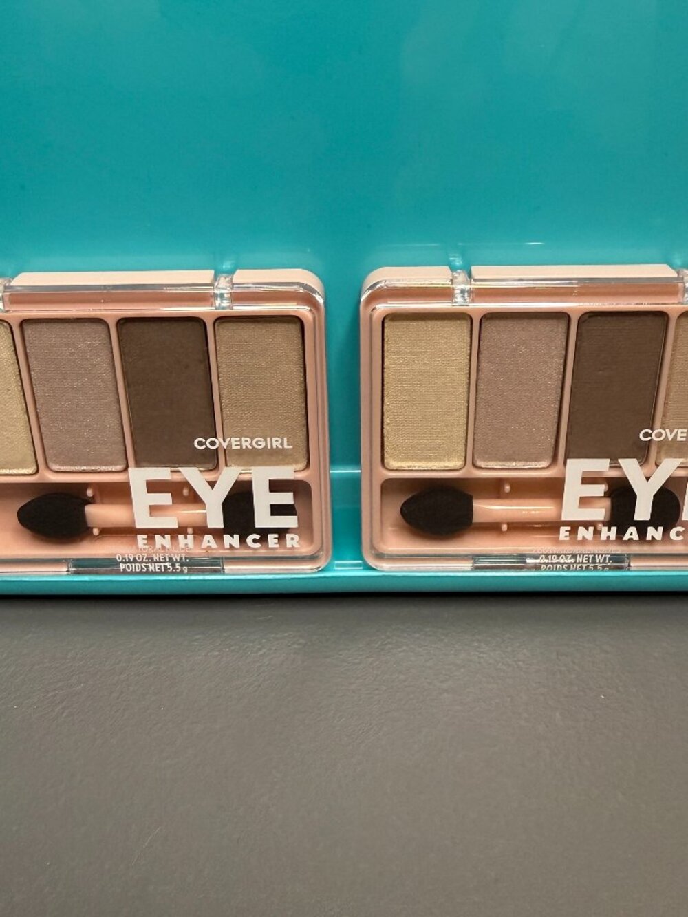 2 Pack Cover Girl Eye Enhancer Eyeshadow Quad 280 Natural Nudes